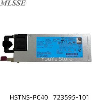 For DL360 DL380 DL388 DL560 ML350 G9 Server BTC Power Supply 500W 723594-001 754377-001 723595-101 HSTNS-PC40