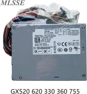For OptiPlex GX520 620 330 360 755 Power Supply 280W H280P-00 H280P-01 L280P-00 L280P-01 0MC638 24+4+4PIN