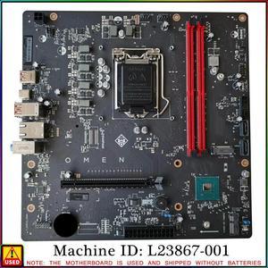 Desktop Motherboard L23867-001 L23867-601 Spare Part for Omen Obelisk 875-0014 Series Chipset Z370 Socket LGA 1151 DDR4