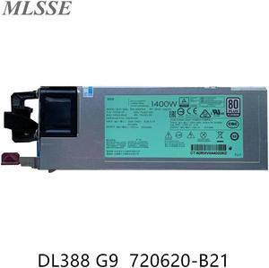 For DL388 G9 1400W Server Power Supply 733428-101 733427-001 754383-001 720620-B21 DPS-1400CB A