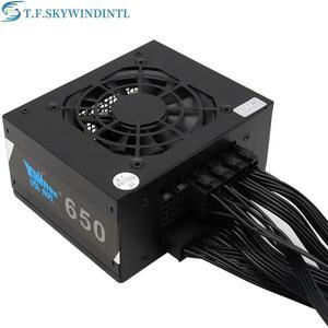 550W Power sfx PC Power Supply Mini PSU 12v Power Supply 24 Pin PCI SATA ATX 12V PC Computer Power Supply for Desktop Gaming