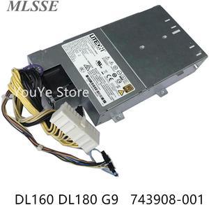 For DL160 DL180G9  Server Power Supply 745813-B21 784636-001 743908-001 HSTNS-PL48 900W 24+4Pin