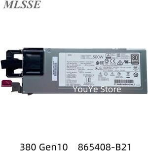 PSU For 380 gen10 500W Power Supply HSTNS-PL40-1 865408-b21 865398-001 866729-001 865399-201 PS-2501-3CH