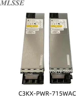 715W C3KX-PWR-715WAC  For Catalyst 3560X / 3750X Switches Power Supply