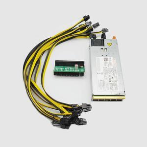 1400W DPS-1200MB A D1200E-S0 1400W ATX Mining Bitcoin Power Supply High Efficiency For Ethereum ETH S9 S7 L3 GPU