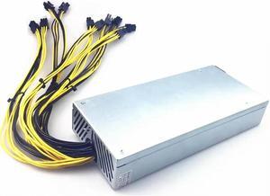1U Mining PSU Pc Power Supply 1800W 6P Miner Power Supply For Bitcoin 1800W 1U Antminer PSU Power Supply For S9 L3+ E3 X3 D3 S7