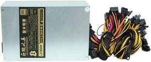 1800w 2000W Mining Power Supply 160V-240V ETH Bitcoin Mining Power Supply Support 8 GPU Card  For  Card For Mining Antminer Rig