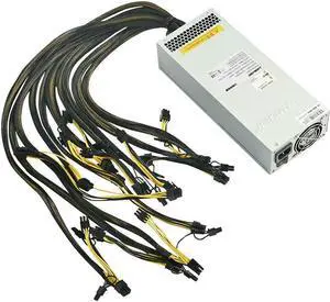 12V 2U 2500W 10*6Pin Single-channel Power Supply Silent Computer Mining Chassis Server Switch Power Supply for BTC Miner