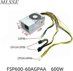 For TFX 310 410 415 510 610 700 710 3060 5060 10Pin 600W Power Supply FSP600-60AGPAA PA-2221-3 FSP210-20TGBAB