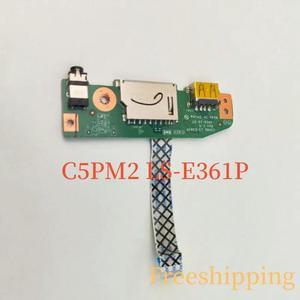 LS-E361P For Aspire VX15 VX5-591G USB Audio SD Card Reader Board With Cable 100% Tested Fully Work