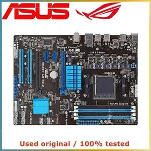 For M5A97 LE R2.0 Computer Motherboard AM3+ AM3 DDR3 32G For 970 Desktop Mainboard USB3.0 SATA III
