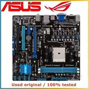 For F2A55-M LE Computer Motherboard FM1 DDR3 32G For A55 Desktop Mainboard USB2.0 SATA II