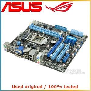 For P8H61 PLUS R2.0 Computer Motherboard LGA 1155 DDR3 16G For H61 P8H61 Desktop Mainboard SATA II PCI-E 2.0 X16