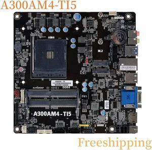 A300AM4-TI5 For ECS Mini ITX Motherboard AM4 DDR4 Support Ryzen 5000 series CPU Mainboard 100% Tested Fully Work