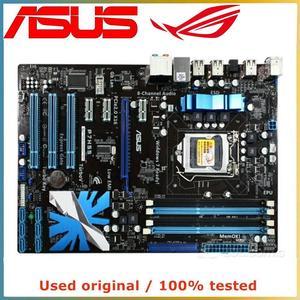 For H55 For P7H55 Computer Motherboard LGA 1156 DDR3 16G Desktop Mainboard SATA II PCI-E 2.0 X16