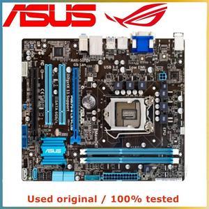 For P8B75-M LE PLUS Computer Motherboard LGA 1155 DDR3 16G For B75 P8B75 Desktop Mainboard SATA III PCI-E 3.0 X16