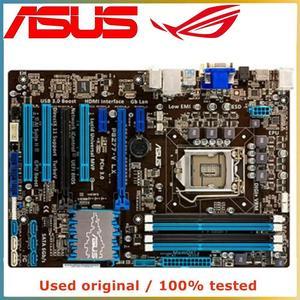 For P8Z77-V LX Computer Motherboard LGA 1155 DDR3 32G For Z77 P8Z77 Desktop Mainboard SATA III PCI-E 3.0 X16