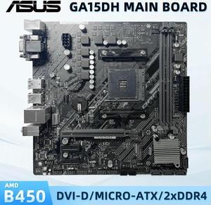 B450 Motherboard GA15DH MAIN BOARD Supports Ryzen 7 1700 3700x Ryzen 5 2600 2600x 3500x 3600 5500 5600 5600G 4600G 2400G