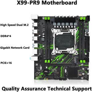 X99 PR9 LGA 2011-3 Motherboard Support Xeon v3/v4 CPU 128 GB DDR4 RAM Desktop Memory USB3.0 NVME/SATA M.2