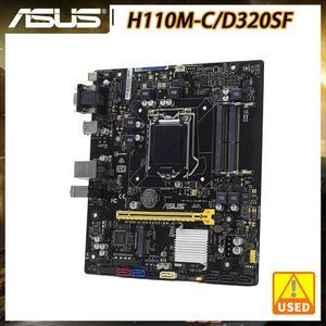 H110M-C/D320SF/DP_MB Motherboard for 6th Gen Core Processors Micro ATX Form Factor Supports 2x DIMM Max. 16GB DDR3