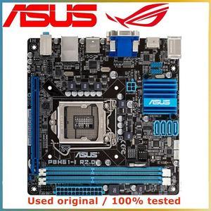 MINI ITX For P8H61-I R2.0 H61i Computer Motherboard LGA 1155 DDR3 For H61 P8H61 Desktop Mainboard PCI-E 2.0 X16