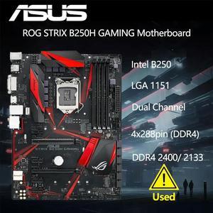 ROG STRIX B250H GAMING Motherboard LGA1151 7th 6th generation Core i7 i5 i3 Pentium Celeron DDR4 M.2 B250 ATX USB 3.1