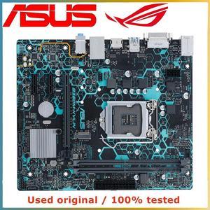 For A320 For PRIME A320M-A Computer Motherboard AM4 DDR4 64G Desktop Mainboard  SATA III USB PCI-E 3.0 X16