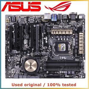 For P8Z77-V LE PLUS Computer Motherboard LGA 1155 DDR3 32G For Z77 P8Z77 Desktop Mainboard SATA III PCI-E 3.0 X16