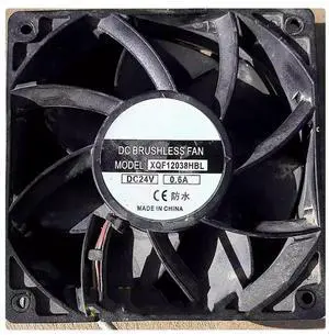 Fan XQF 12038 XQF12038HBL DC24V 0.6A 12CM