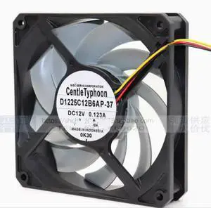 Fan 12025 12CM 12V 0.123A D1225C12B6AP-37