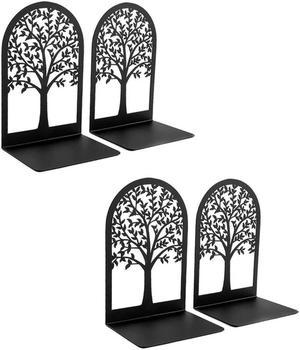 Modern Book Ends Bookends Tree Book Ends For Shelves Metal Bookends For Heavy Books Bookend Book Holder For Home Office