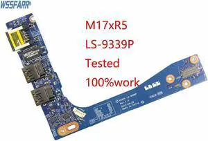 FOR 17 M17x R5 Series LAN Port Board USB Board LS-9339P WH486