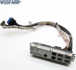 FOR FOR Optiplex SFF 7010 9010 USB / Audio Front I/O Panel w/ Cables GVJ4G 0GVJ4G