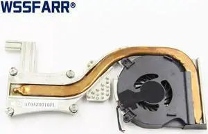 laptop CPU heatsink fan for Latitude E6410 radiator & fan cooling fan DP/N 0KTPRC AT0AZ0010VL