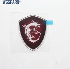 LOGO metal stickers Red for GE62 GT72 GT72S GT80 PE72 GE72 GL62 GP62 GS60 GS70 WS60.....