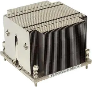 SNK-P0038P 2U Passive Heat Sink (LGA1366) SNK-P0038P CPU Heatsink for Xeon Processor 5500 Series