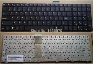 Laptop US Replacement Keyboard for MS16GB MS16GA GE60 CX70 CX61 Black