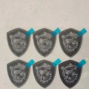 Big LOGO metal stickers for GE67 GE67HX 40mm*48mm