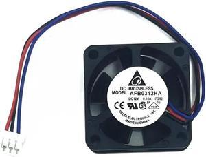 For Delta AFB0312HA 12V 0.15A 3 Pin 30x30x10mm Server Square Cooling Fan Fast Shipping