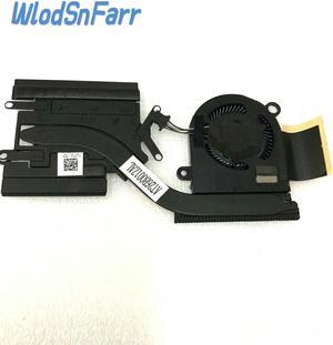for Latitude 7390 E7390 CPU Cooling fan Heatsink 034T0C