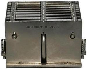 2U Server CPU Processor heat sink SNK-P0043P Passive CPU Heatsink for Socket G34 CPU Aluminium Cooling Heatsink