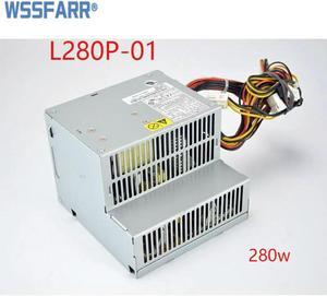 255W/280W Power Supply F255E-01 L280P-01 For Optiplex 360 380 580 760 780 960 980 DT 24P Adapter PSU