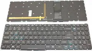 For Predator Helios 300 PH315-52 PH315-52-73DU PH315-52-75R0 PH317-53 Laptop Keyboard US Full Colorful Backlit