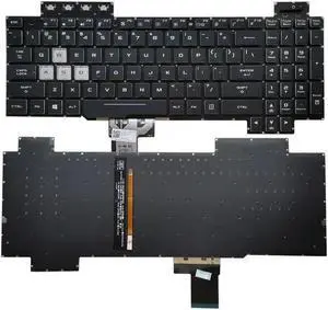US RGB Backlit keyboard for TUF Gaming FX505 FX505G FX505D FX505GD FX505GE FX505GM FX505DY FX505DV fx505dt US laptop