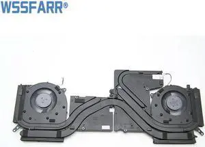 For Legion 5 Pro-16ACH6H R9000P 16inch CPU GPU Cooling Fan With Heatsink 5H40S20280 2021
