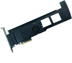 FOR T5820 5860 T7820 7920 7960 8PVDC DPWC310 Dual Port NVMe M.2 PCIe Adapter w/ Heatsinks XGWDN