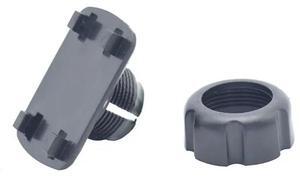 17mm Round Dead To 4 Buckle Adapter For Car Cellphone Holder Tablet Stand Cradle Drop Shipping