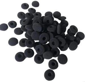 50pcs Ear Pads For Headphones Foam 15mm Sponge wireless Earphones Replacement Earphone Earpads Covers MP3 MP4 Moblie Phone