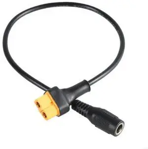 Solar Connection Line XT60 Female Connector To 5.5x2.1mm DC5521 20AWG Power Cable Adaptor For Car Charging Adapter Cable