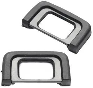2pcs DK-25 Eyepiece Eyecup Eye Cup Replace for D5600 D5500 D5300 D5200 D5100 D5000 D3500 D3400 D3300 D3200 D3100 DK25